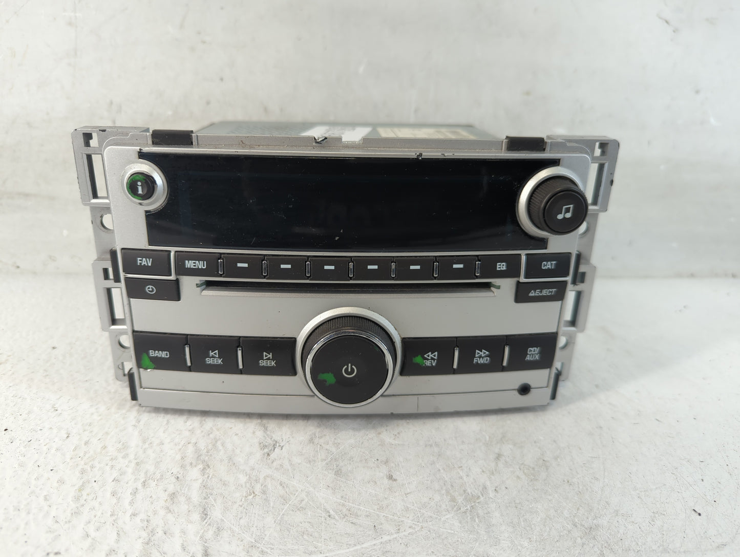 2009-2012 Chevrolet Malibu Radio AM FM Cd Player Receiver Replacement P/N:20919616 Fits Fits 2009 2010 2011 2012 OEM Used Au