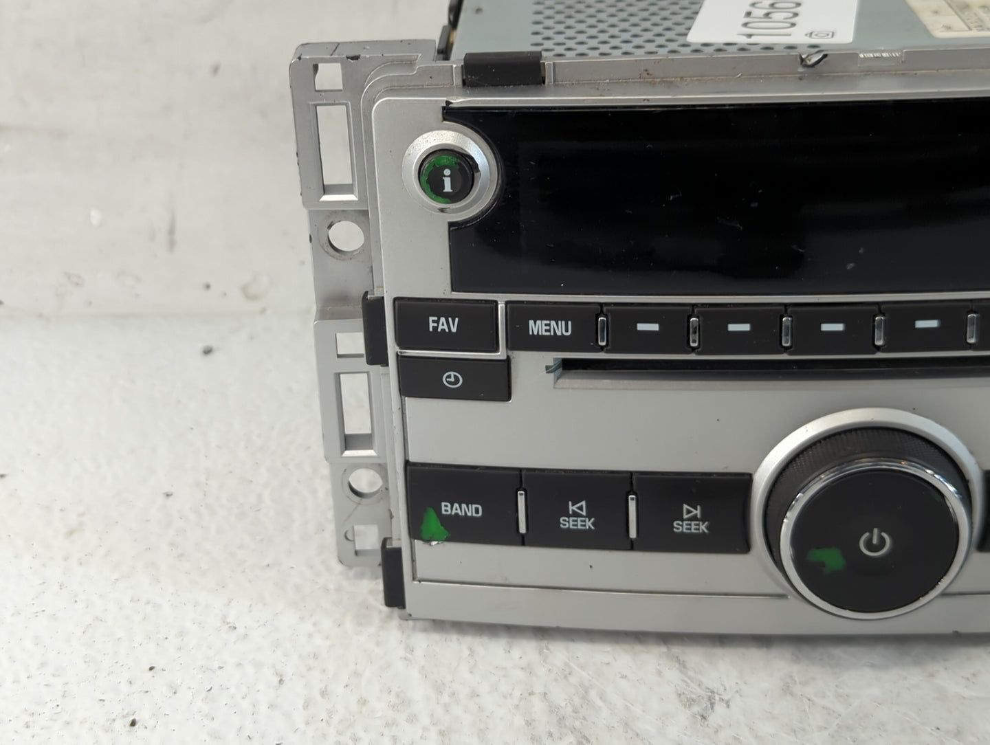 2009-2012 Chevrolet Malibu Radio AM FM Cd Player Receiver Replacement P/N:20919616 Fits Fits 2009 2010 2011 2012 OEM Used Au