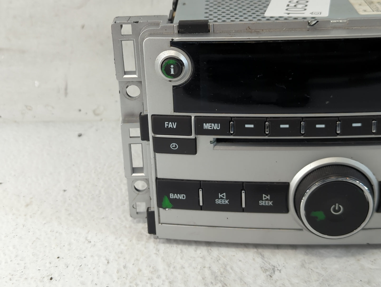 2009-2012 Chevrolet Malibu Radio AM FM Cd Player Receiver Replacement P/N:20919616 Fits Fits 2009 2010 2011 2012 OEM Used Au