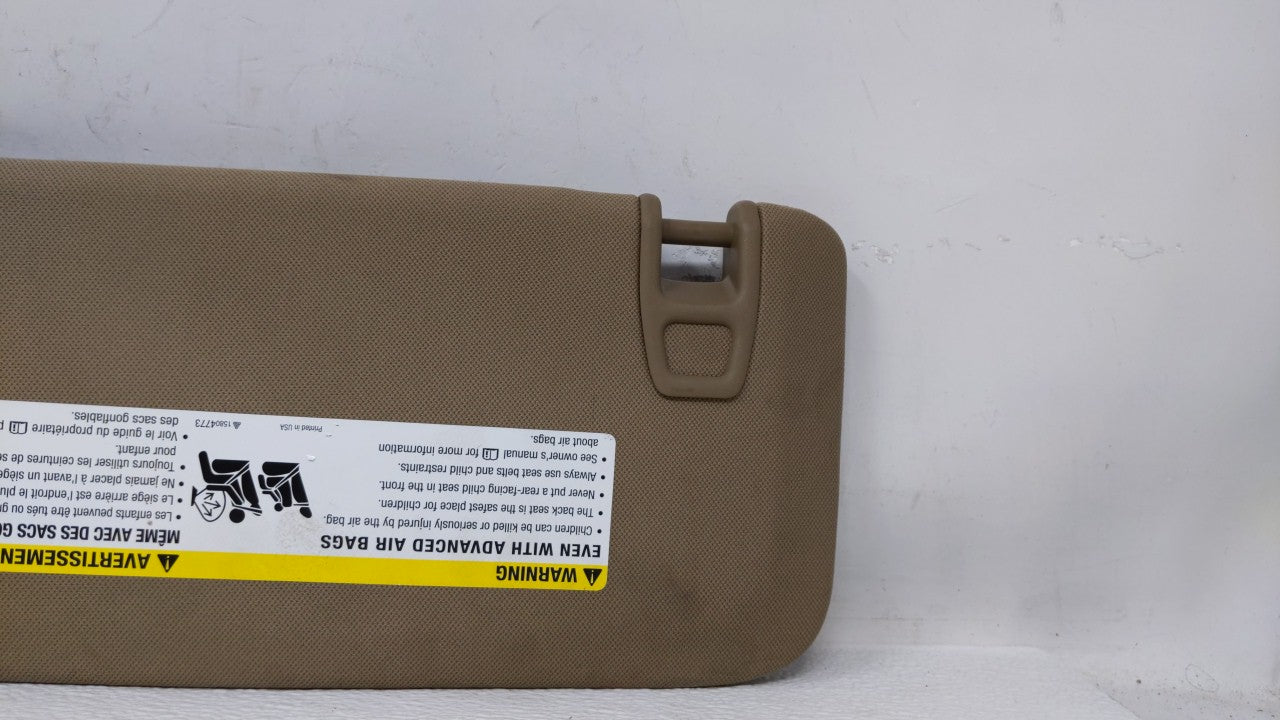 2004-2012 Chevrolet Malibu Sun Visor Shade Replacement Passenger Right Mirror Fits Fits 2004 2005 2008 2009 2010 2011 2012 O