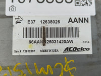 2007-2012 Chevrolet Malibu PCM Engine Control Computer ECU ECM PCU OEM P/N:12638026 Fits Fits 2007 2008 2009 2010 2011 2012 