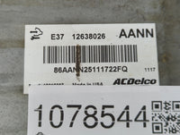 2007-2012 Chevrolet Malibu PCM Engine Control Computer ECU ECM PCU OEM P/N:12638026 Fits Fits 2007 2008 2009 2010 2011 2012 