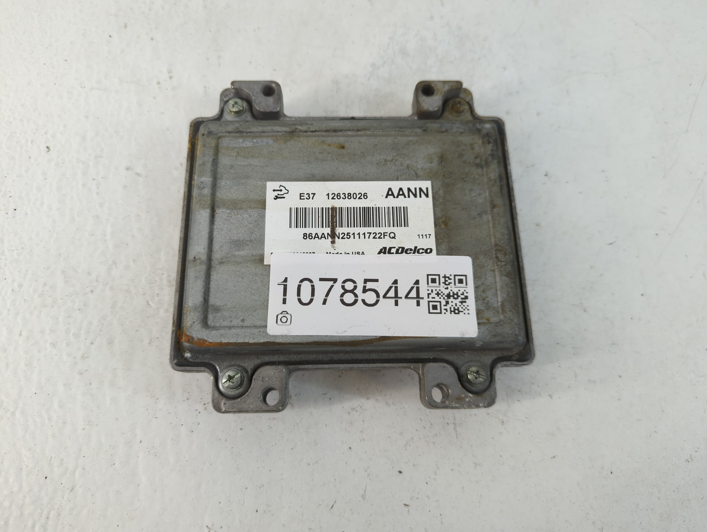 2007-2012 Chevrolet Malibu PCM Engine Control Computer ECU ECM PCU OEM P/N:12638026 Fits Fits 2007 2008 2009 2010 2011 2012 