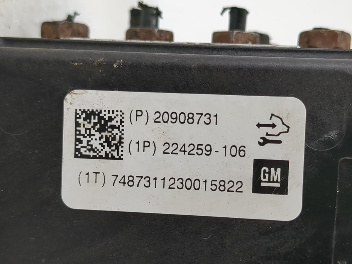 2011 Chevrolet Malibu Anti-Lock Brake ABS Pump Module Actuator OEM P/N:20908731 Fits OEM Used Auto Parts - Oemusedautoparts1