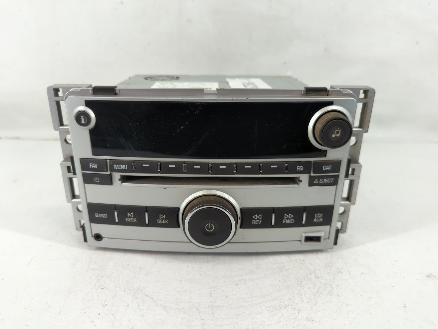 2009-2012 Chevrolet Malibu Radio AM FM Cd Player Receiver Replacement P/N:20940843 Fits Fits 2009 2010 2011 2012 OEM Used Au