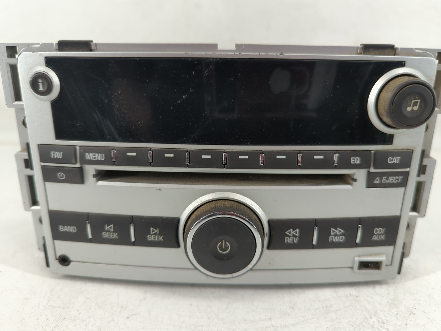 2009-2012 Chevrolet Malibu Radio AM FM Cd Player Receiver Replacement P/N:20940843 Fits Fits 2009 2010 2011 2012 OEM Used Au