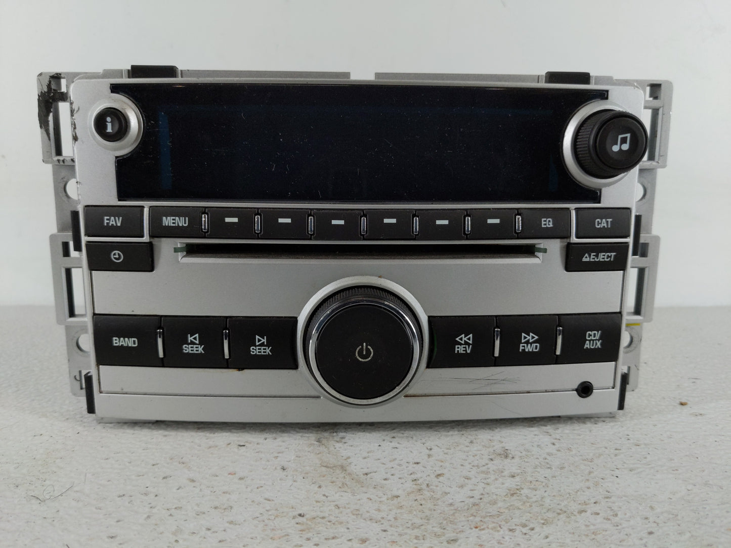 2009-2012 Chevrolet Malibu Radio AM FM Cd Player Receiver Replacement P/N:20919616 Fits Fits 2009 2010 2011 2012 OEM Used Au