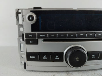 2009-2012 Chevrolet Malibu Radio AM FM Cd Player Receiver Replacement P/N:20919616 Fits Fits 2009 2010 2011 2012 OEM Used Auto Parts