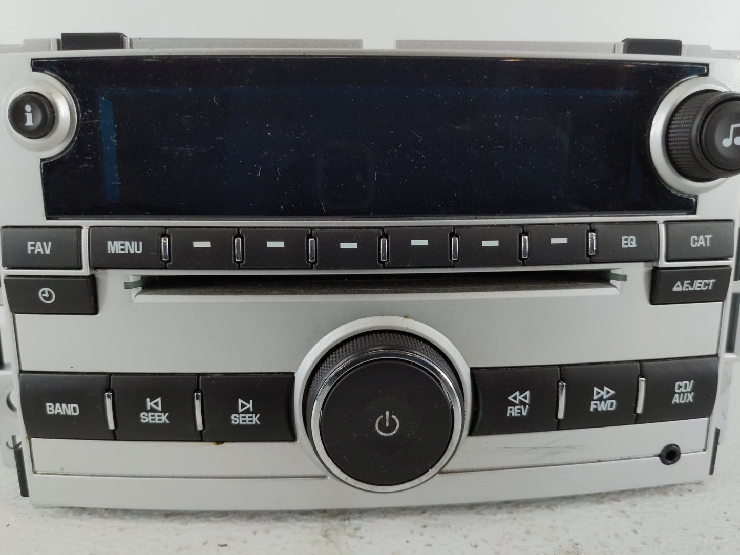 2009-2012 Chevrolet Malibu Radio AM FM Cd Player Receiver Replacement P/N:20919616 Fits Fits 2009 2010 2011 2012 OEM Used Au