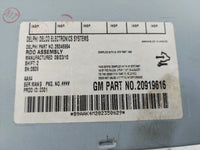 2009-2012 Chevrolet Malibu Radio AM FM Cd Player Receiver Replacement P/N:20919616 Fits Fits 2009 2010 2011 2012 OEM Used Au
