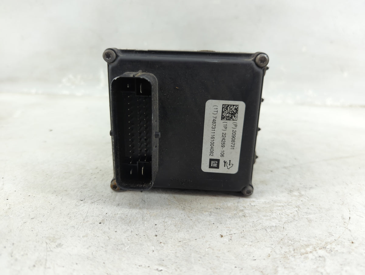 2011 Chevrolet Malibu Anti-Lock Brake ABS Pump Module Actuator OEM P/N:20908731 224259-106 Fits OEM Used Auto Parts - Oemuse