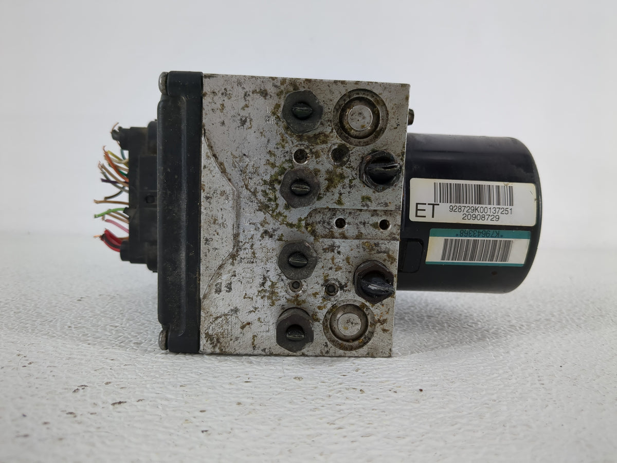 2011 Chevrolet Malibu Anti-Lock Brake ABS Pump Module Actuator OEM P/N:20908731 Fits OEM Used Auto Parts - Oemusedautoparts1