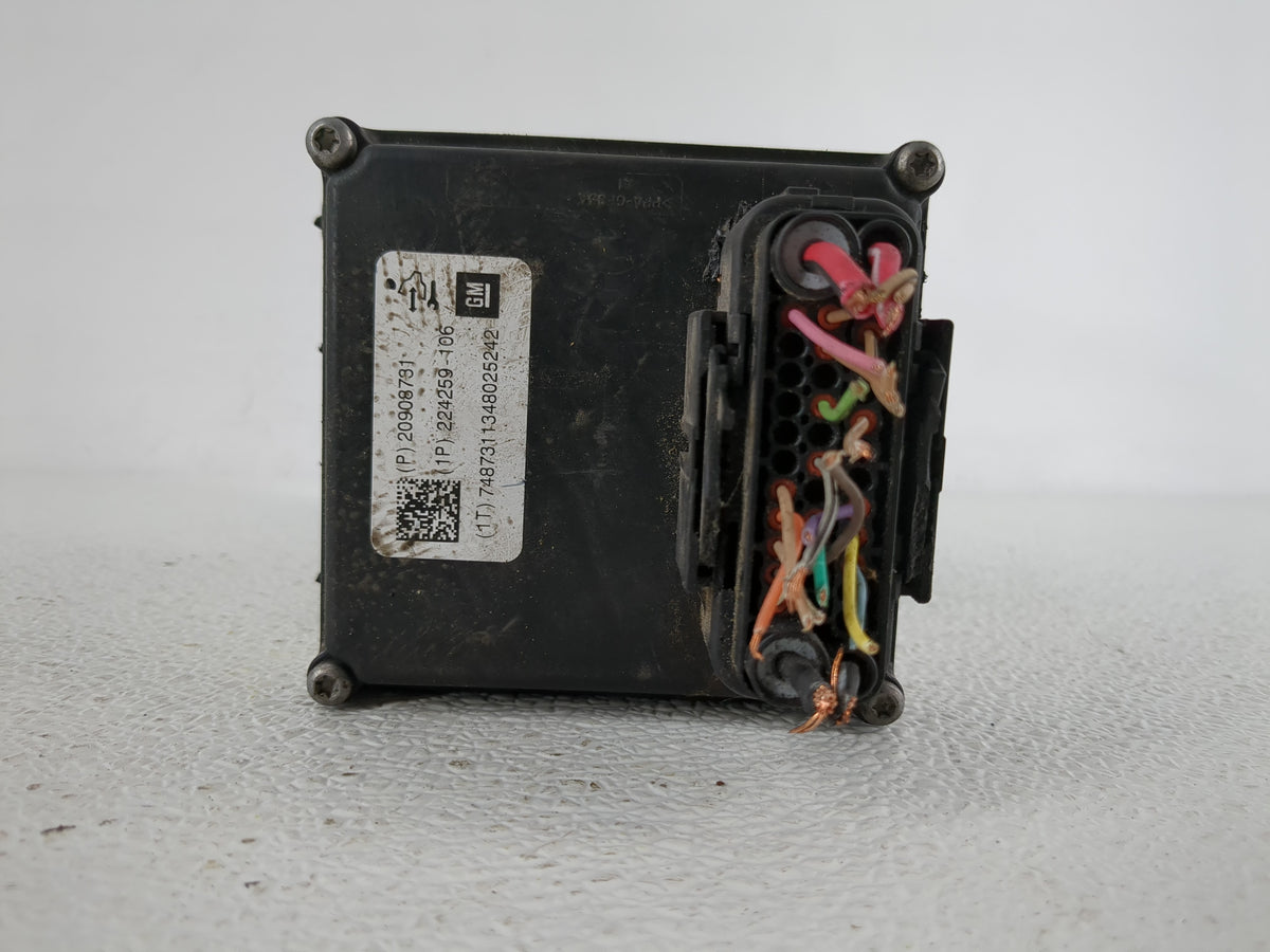 2011 Chevrolet Malibu Anti-Lock Brake ABS Pump Module Actuator OEM P/N:20908731 Fits OEM Used Auto Parts - Oemusedautoparts1