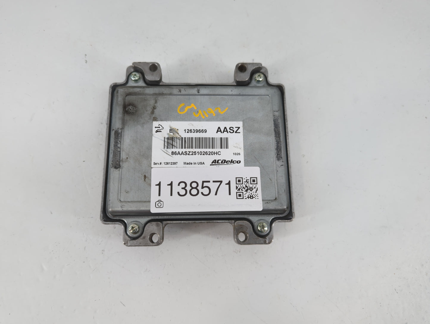 2007-2012 Chevrolet Malibu PCM Engine Control Computer ECU ECM PCU OEM P/N:12639669 Fits Fits 2007 2008 2009 2010 2011 2012 