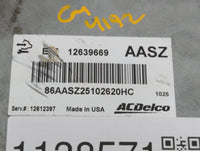 2007-2012 Chevrolet Malibu PCM Engine Control Computer ECU ECM PCU OEM P/N:12639669 Fits Fits 2007 2008 2009 2010 2011 2012 