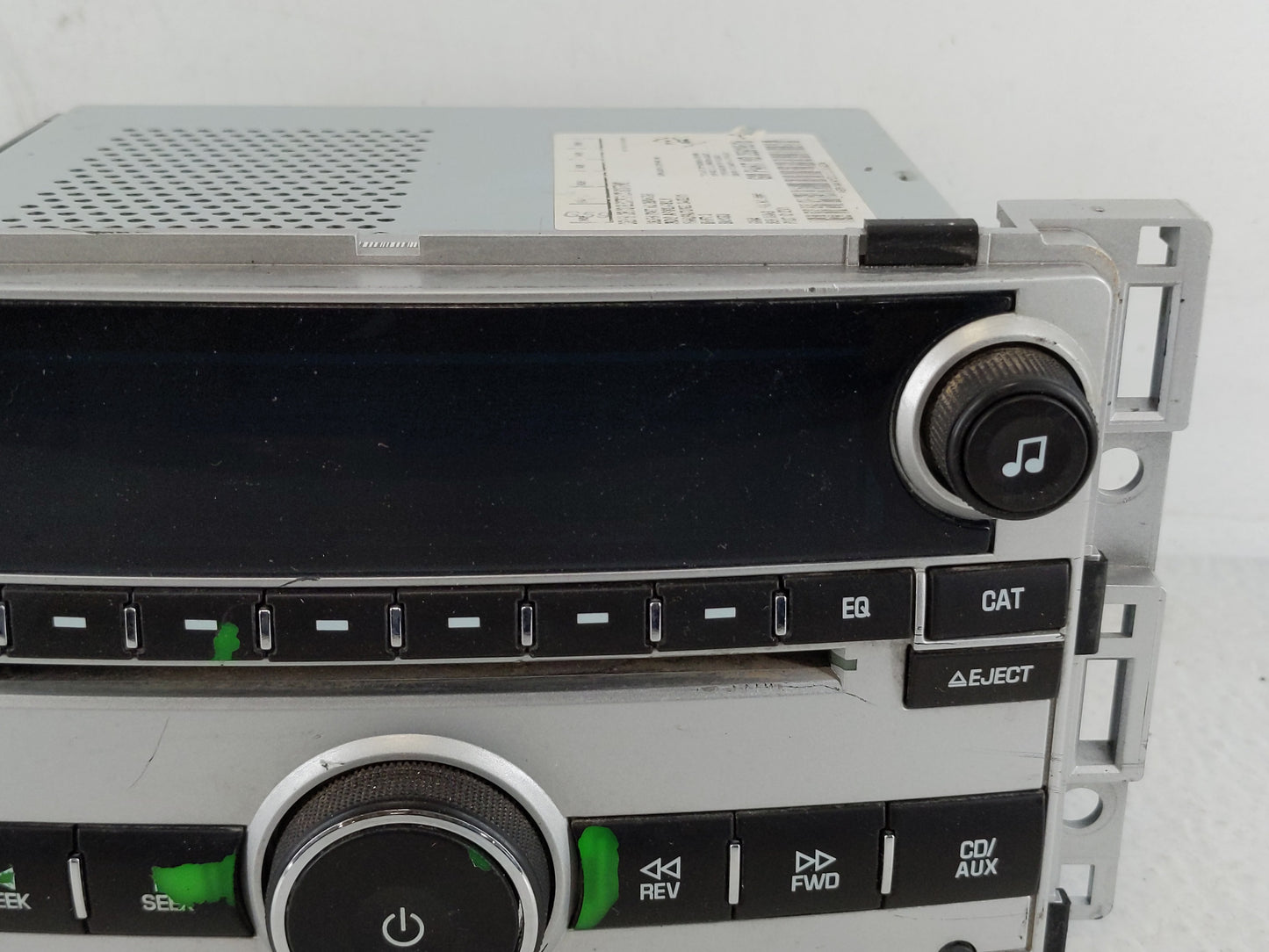 2009-2012 Chevrolet Malibu Radio AM FM Cd Player Receiver Replacement P/N:20919616 Fits Fits 2009 2010 2011 2012 OEM Used Au