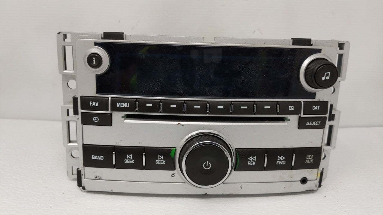 2009-2012 Chevrolet Malibu Radio AM FM Cd Player Receiver Replacement P/N:20919616 20834332 Fits Fits 2009 2010 2011 2012 OE