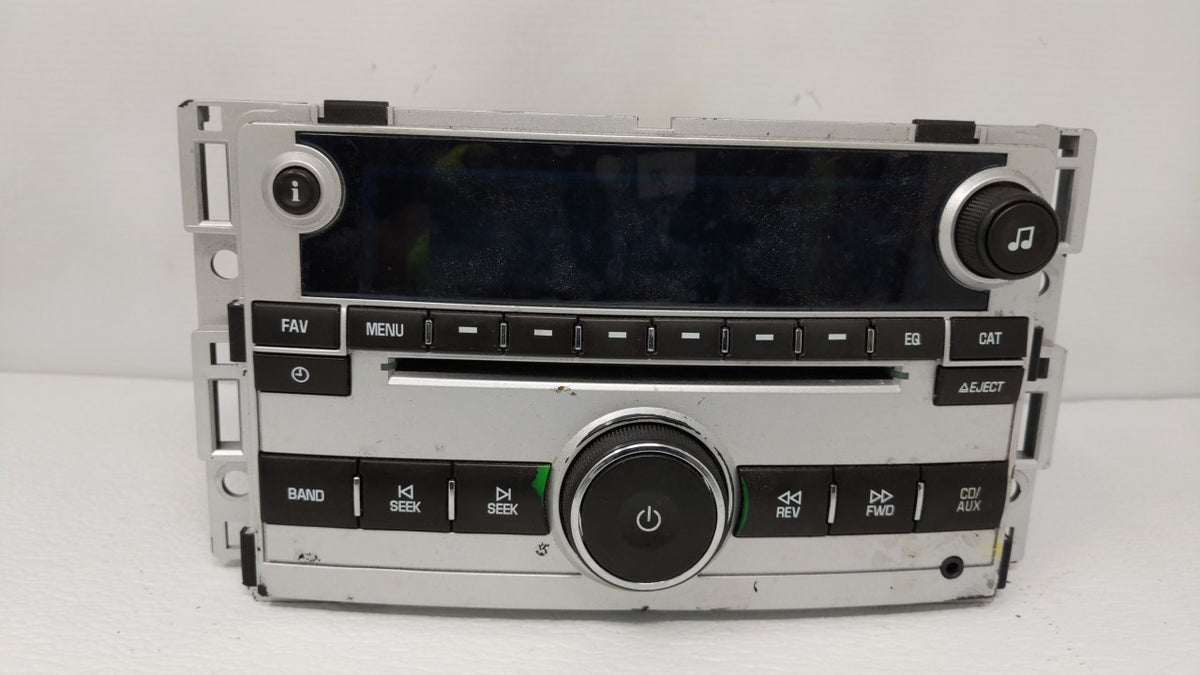 2009-2012 Chevrolet Malibu Radio AM FM Cd Player Receiver Replacement P/N:20919616 20834332, 25833637 Fits 2009 2010 2011 20