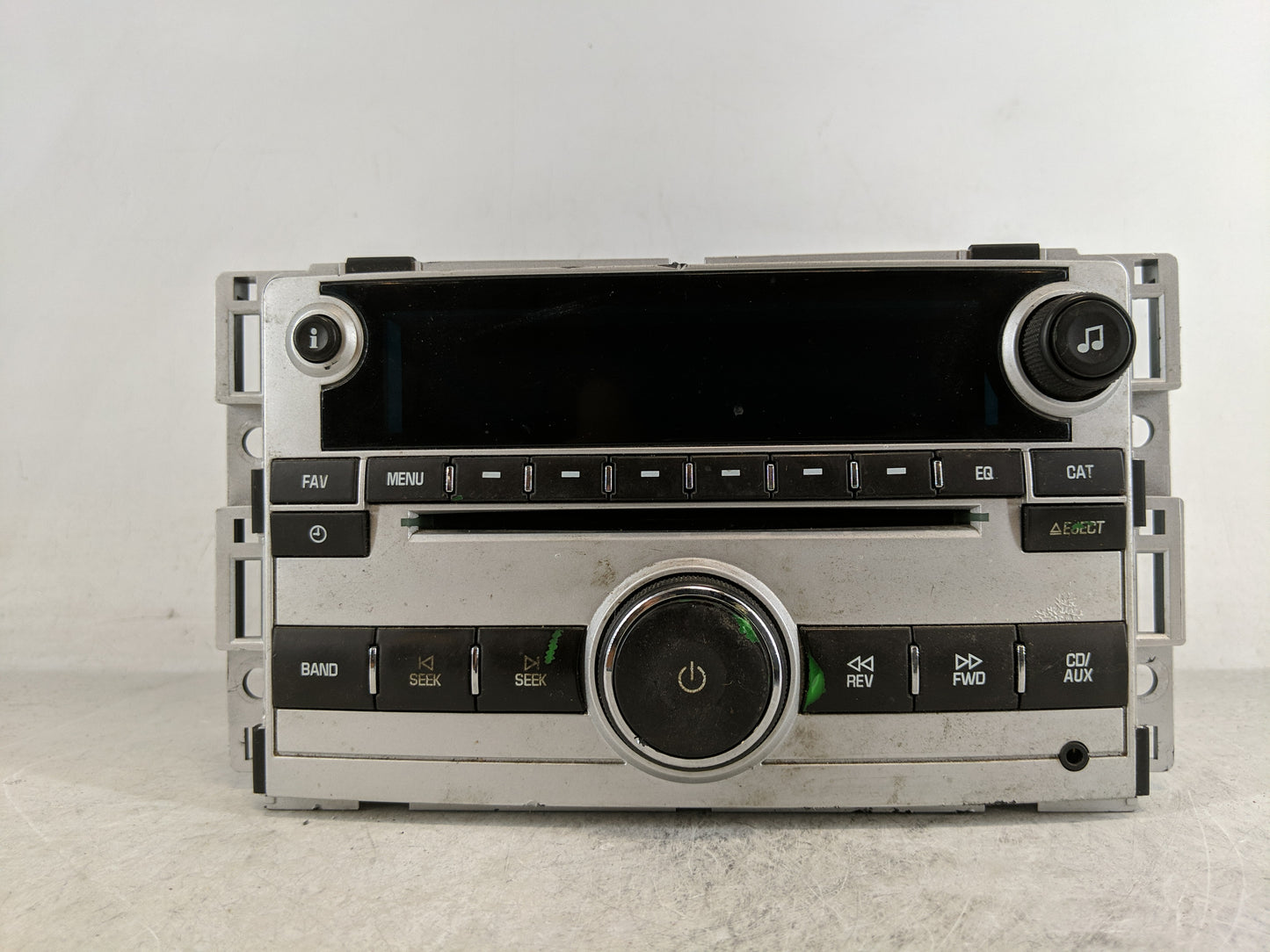 2009-2012 Chevrolet Malibu Radio AM FM Cd Player Receiver Replacement P/N:28246994 Fits Fits 2009 2010 2011 2012 OEM Used Au