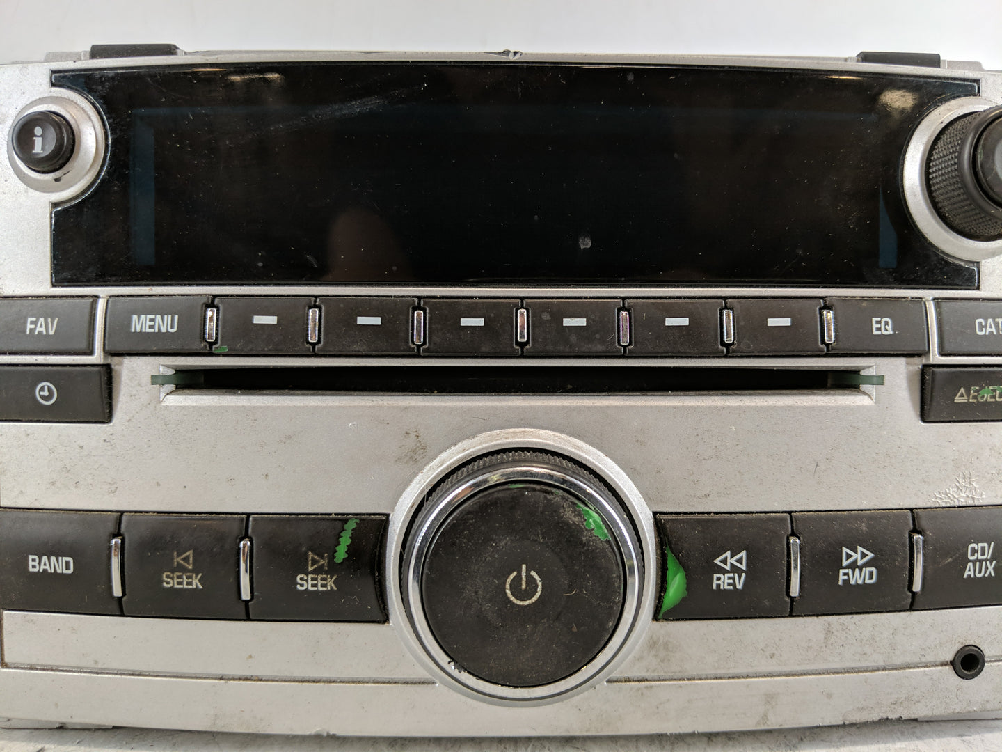 2009-2012 Chevrolet Malibu Radio AM FM Cd Player Receiver Replacement P/N:28246994 Fits Fits 2009 2010 2011 2012 OEM Used Au