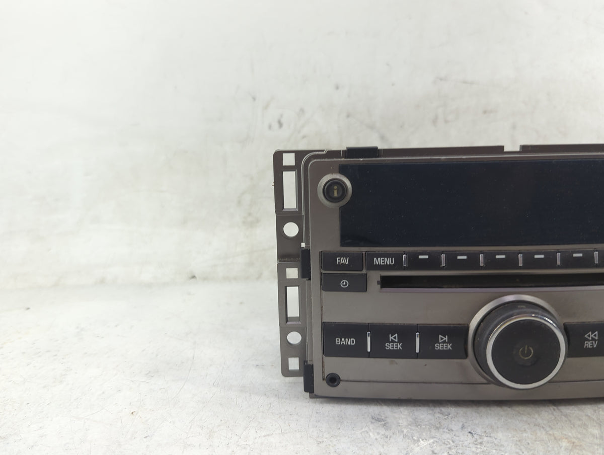 2009-2012 Chevrolet Malibu Radio AM FM Cd Player Receiver Replacement P/N:20940342 Fits Fits 2009 2010 2011 2012 OEM Used Au