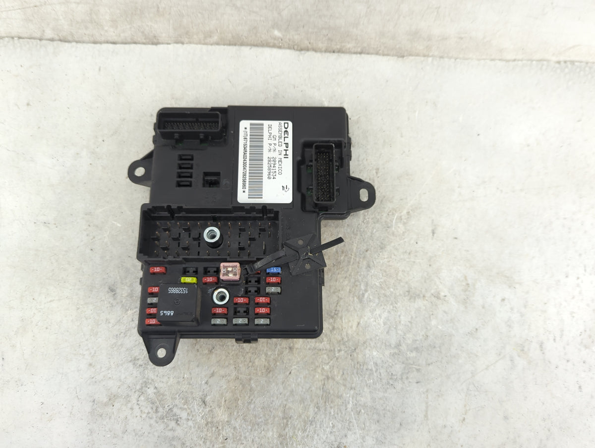 2008-2011 Chevrolet Malibu Body Control Module Bcm Inner Cabin Fuse Box 1193751 - Oemusedautoparts1.com