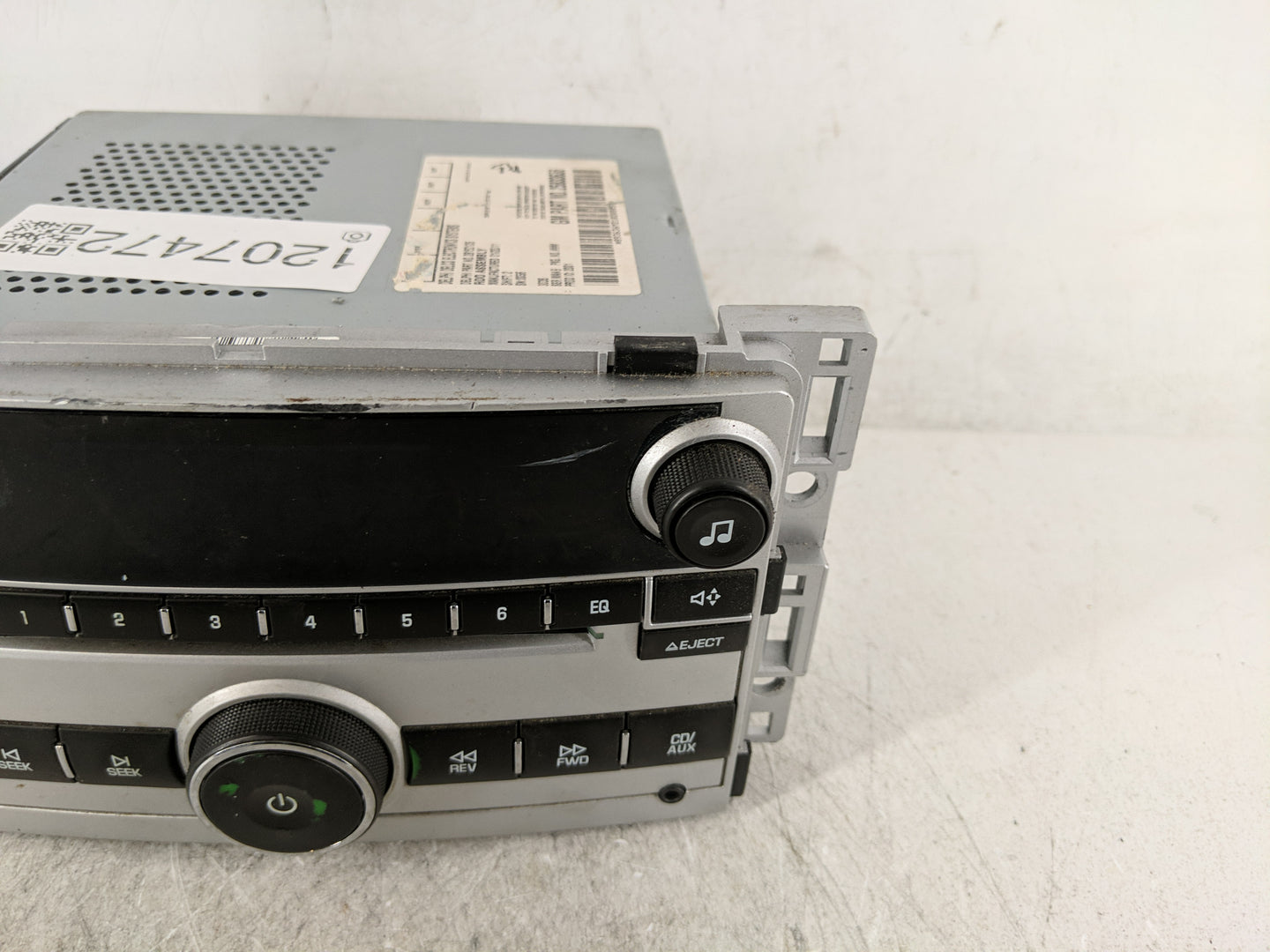 2009-2012 Chevrolet Malibu Radio AM FM Cd Player Receiver Replacement P/N:25833636 Fits Fits 2009 2010 2011 2012 OEM Used Au