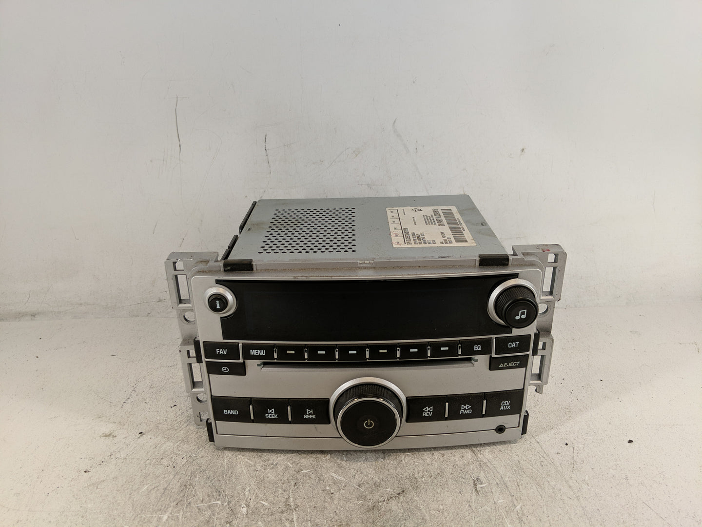 2009-2012 Chevrolet Malibu Radio AM FM Cd Player Receiver Replacement P/N:20919616 Fits Fits 2009 2010 2011 2012 OEM Used Au