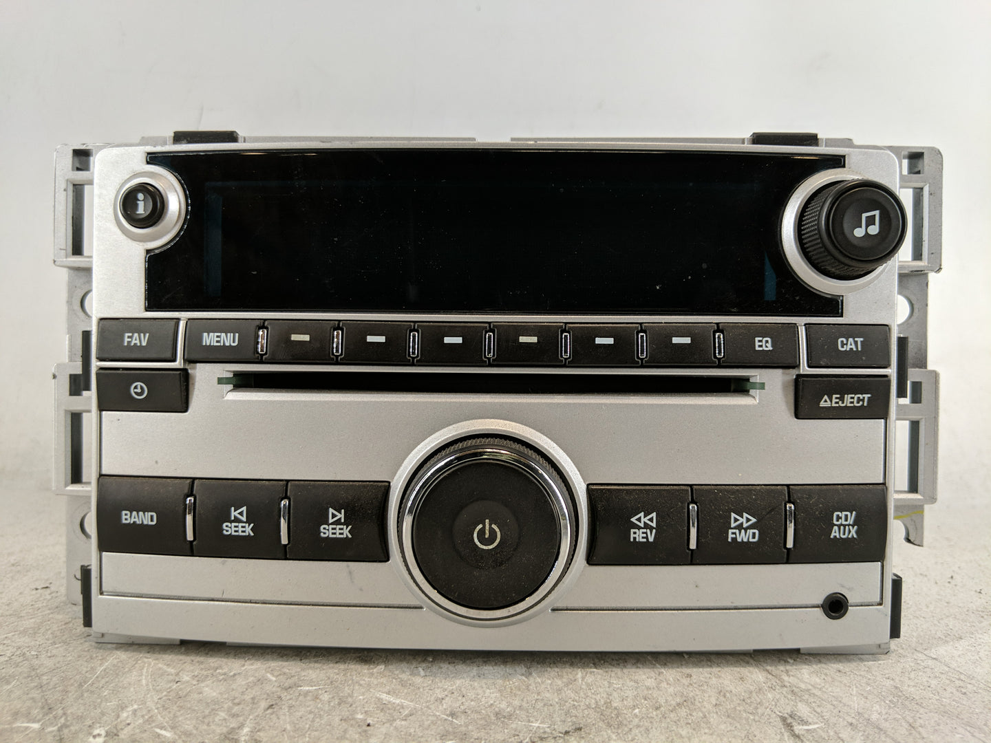 2009-2012 Chevrolet Malibu Radio AM FM Cd Player Receiver Replacement P/N:20919616 Fits Fits 2009 2010 2011 2012 OEM Used Au