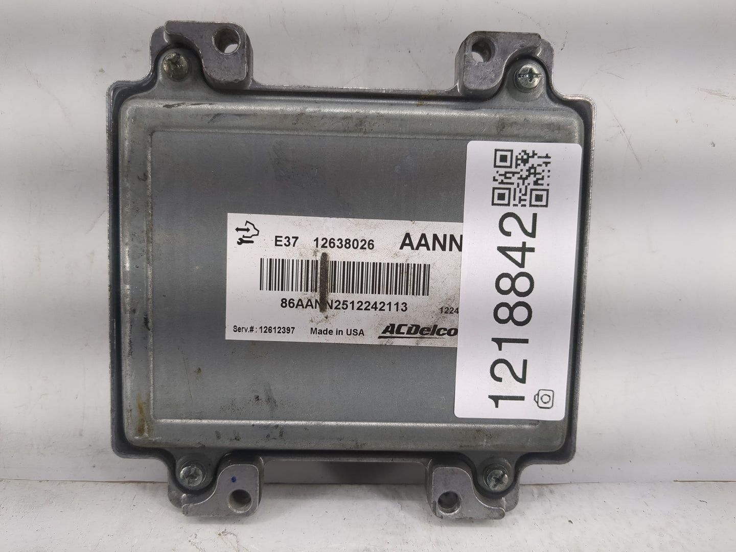 2007-2012 Chevrolet Malibu PCM Engine Control Computer ECU ECM PCU OEM P/N:12638026 Fits Fits 2007 2008 2009 2010 2011 2012 