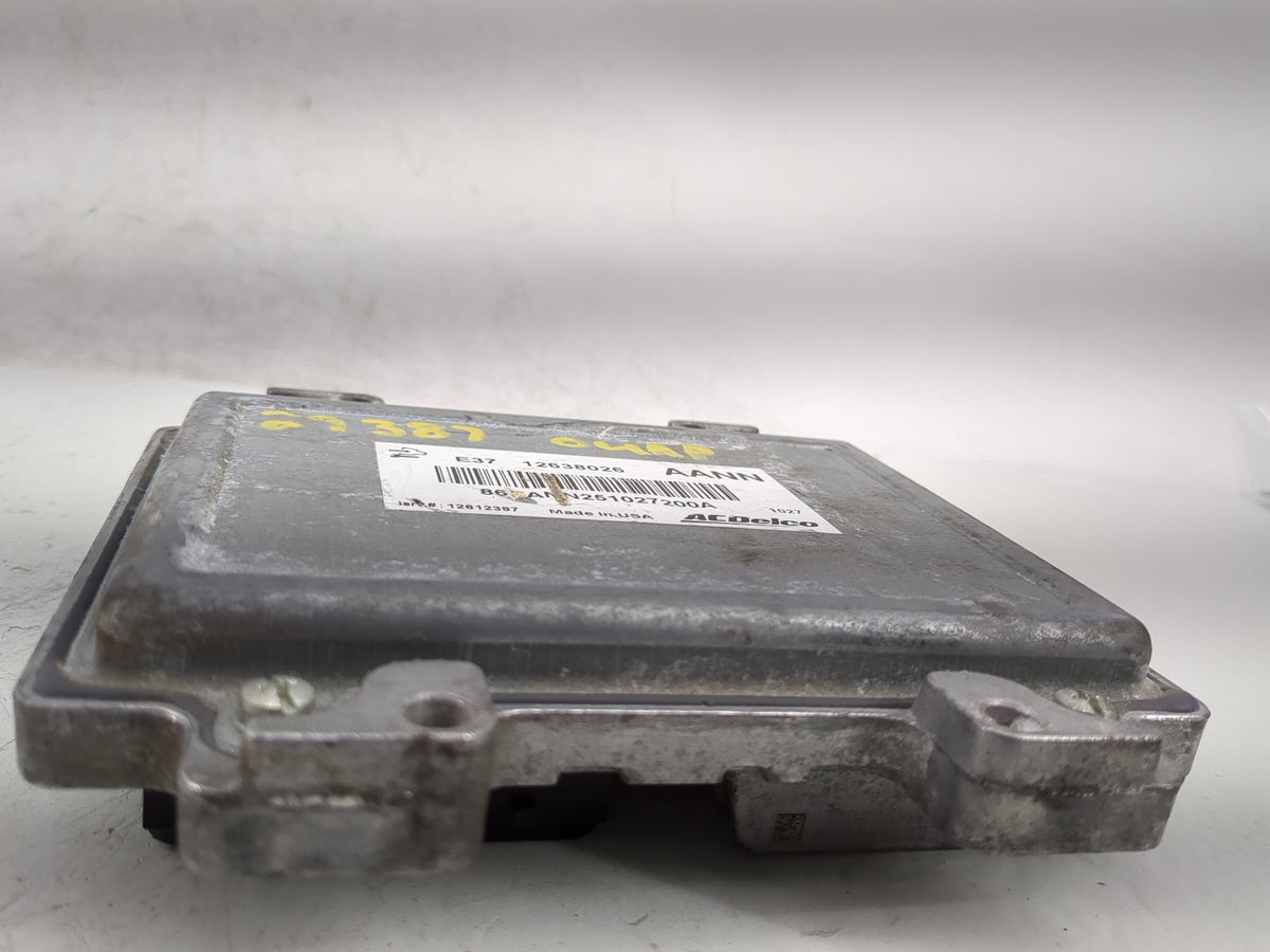 2007-2012 Chevrolet Malibu PCM Engine Control Computer ECU ECM PCU OEM P/N:12638026 12612397 Fits OEM Used Auto Parts - Oemu