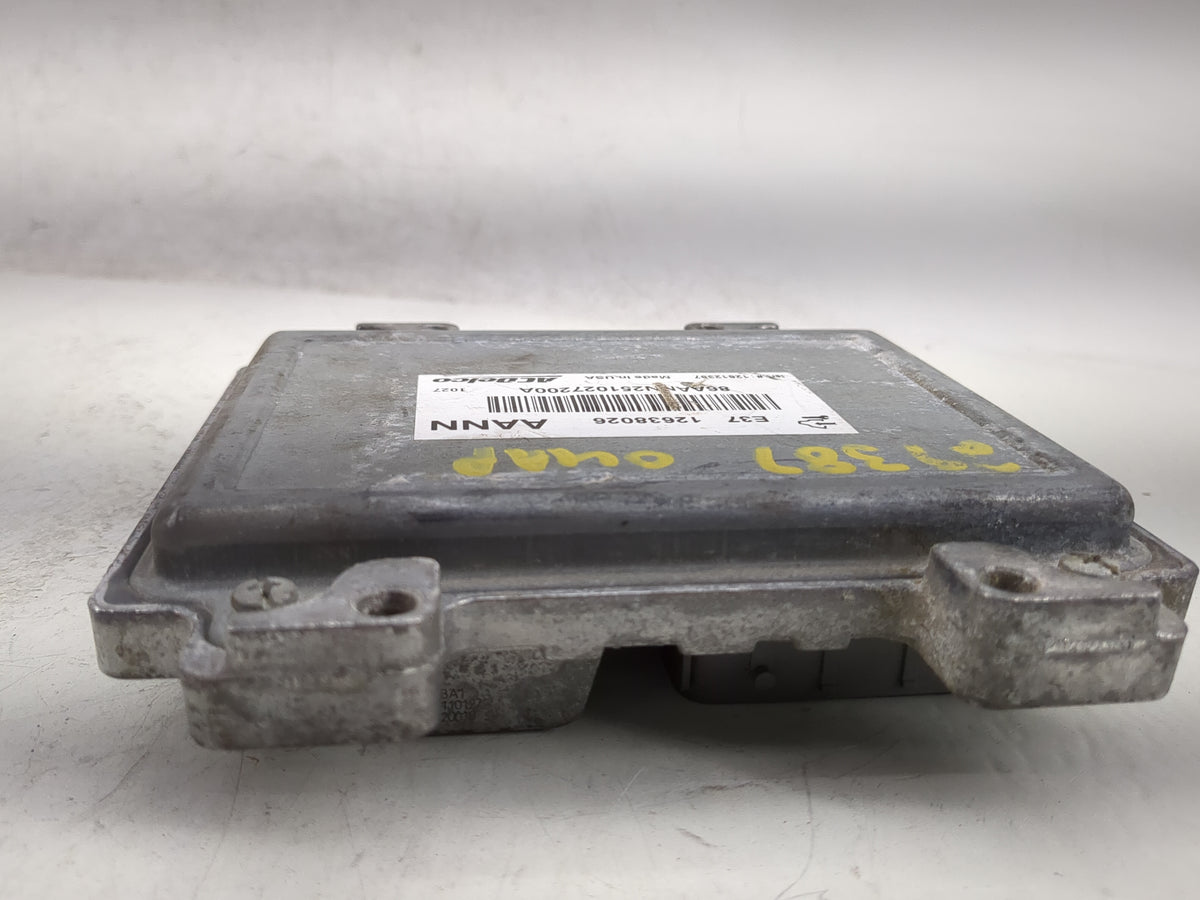 2007-2012 Chevrolet Malibu PCM Engine Control Computer ECU ECM PCU OEM P/N:12638026 12612397 Fits OEM Used Auto Parts - Oemu