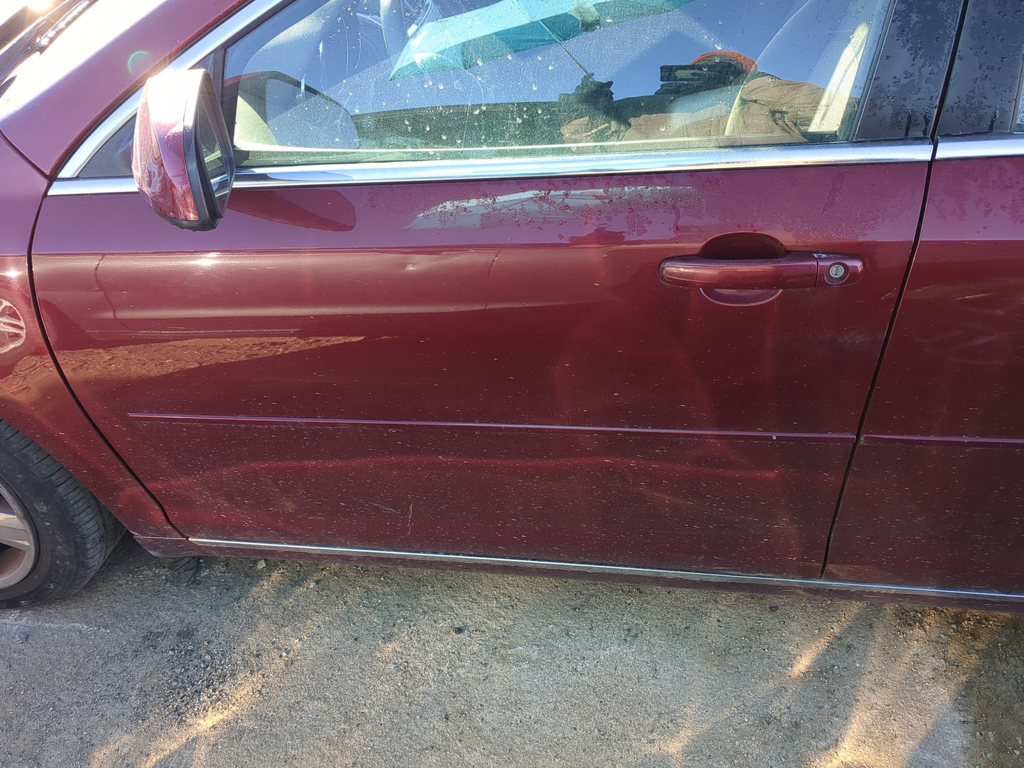2008-2012 Chevrolet Malibu Driver Front Door Oem 1238887 - Oemusedautoparts1.com