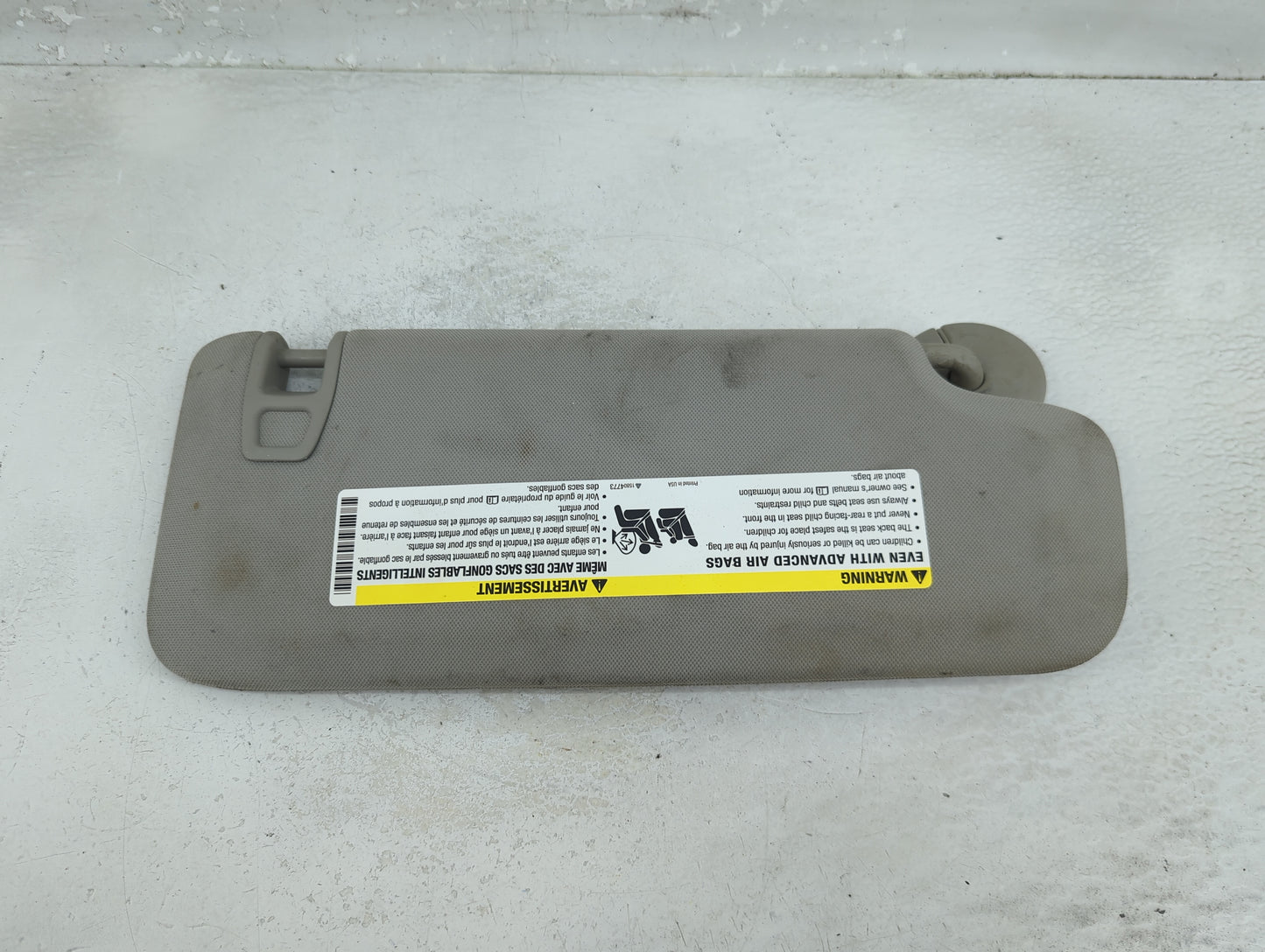 2004-2012 Chevrolet Malibu Sun Visor Shade Replacement Driver Left Mirror Fits Fits 2004 2005 2008 2009 2010 2011 2012 OEM U