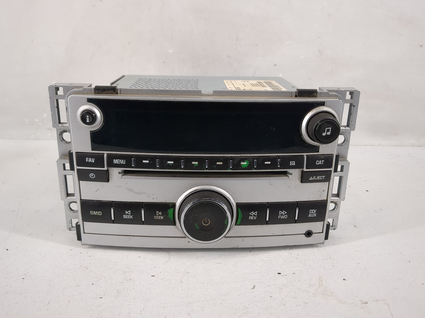 2011 Chevrolet Malibu Radio AM FM Cd Player Receiver Replacement P/N:20919616 Fits OEM Used Auto Parts - Oemusedautoparts1.c