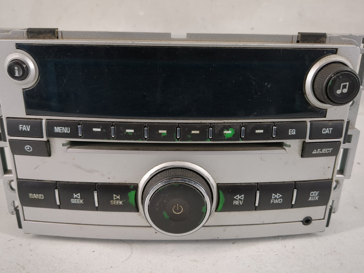 2011 Chevrolet Malibu Radio AM FM Cd Player Receiver Replacement P/N:20919616 Fits OEM Used Auto Parts - Oemusedautoparts1.c