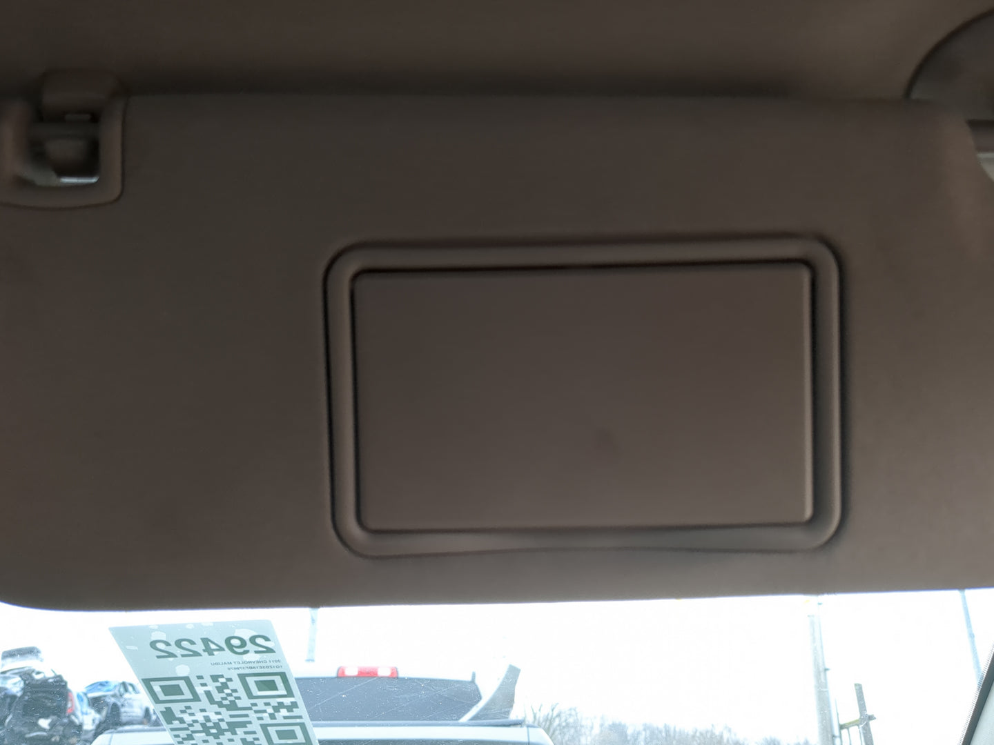 2004-2012 Chevrolet Malibu Sun Visor Shade Replacement Passenger Right Mirror Fits Fits 2004 2005 2008 2009 2010 2011 2012 O