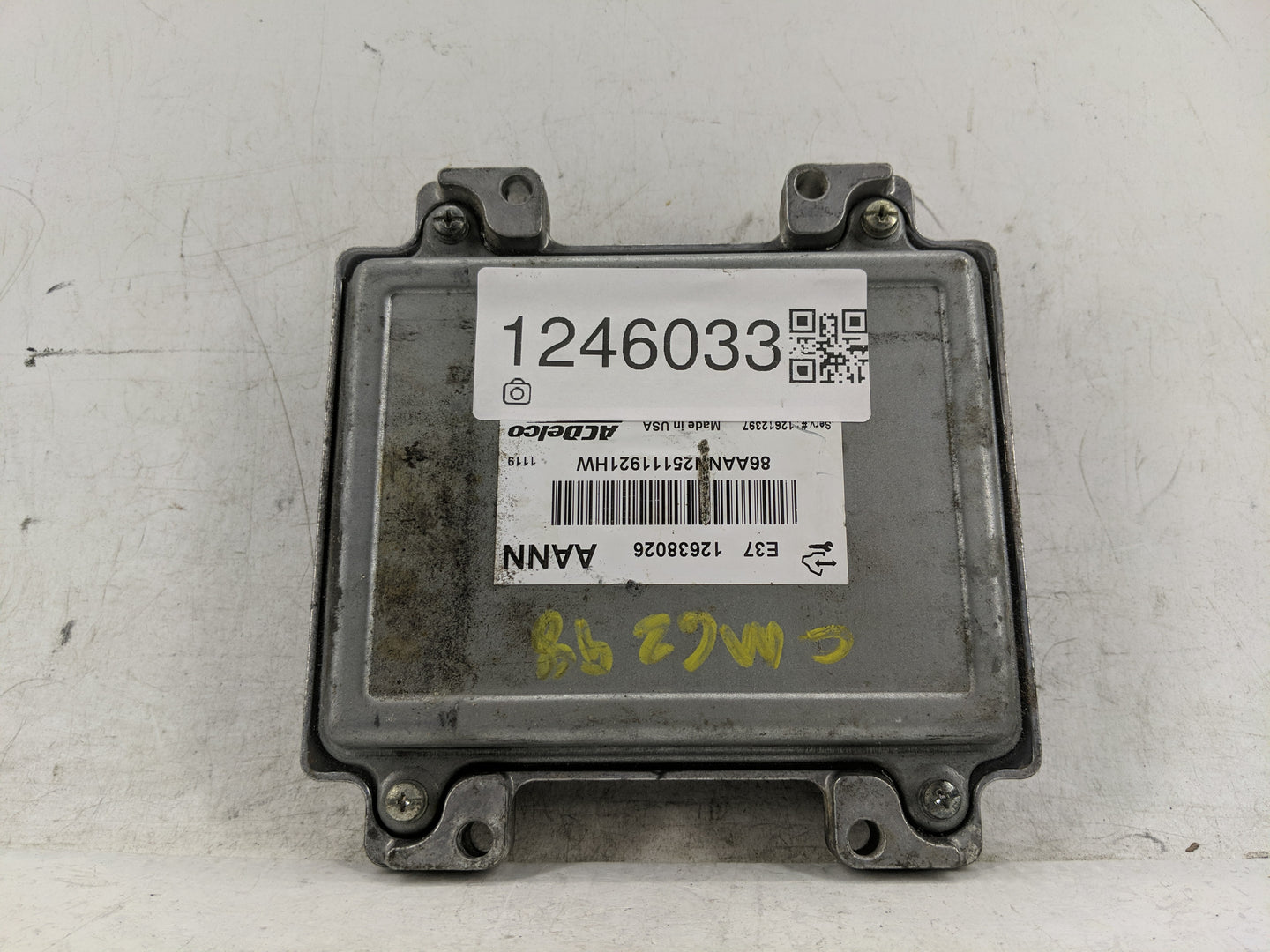 2007-2012 Chevrolet Malibu PCM Engine Control Computer ECU ECM PCU OEM Fits Fits 2007 2008 2009 2010 2011 2012 OEM Used Auto