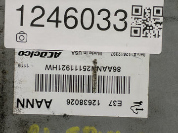 2007-2012 Chevrolet Malibu PCM Engine Control Computer ECU ECM PCU OEM Fits Fits 2007 2008 2009 2010 2011 2012 OEM Used Auto Parts
