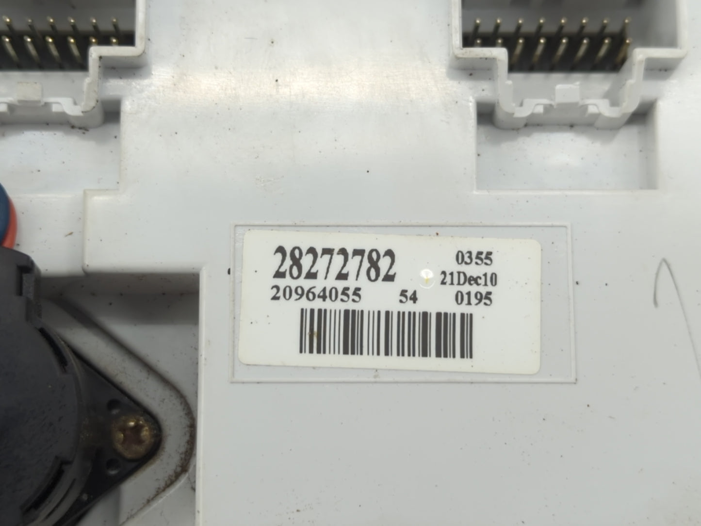 2008-2012 Chevrolet Malibu Climate Control Module Temperature AC/Heater Replacement P/N:28272782 Fits OEM Used Auto Parts - 