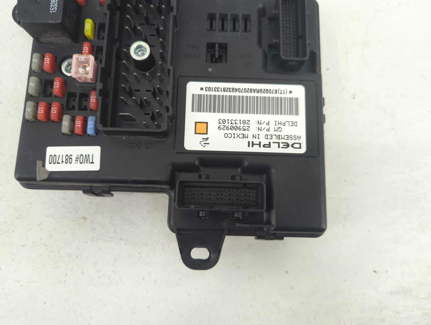 2007-2012 Chevrolet Malibu PCM Engine Control Computer ECU ECM PCU OEM P/N:25900929 Fits Fits 2007 2008 2009 2010 2011 2012 