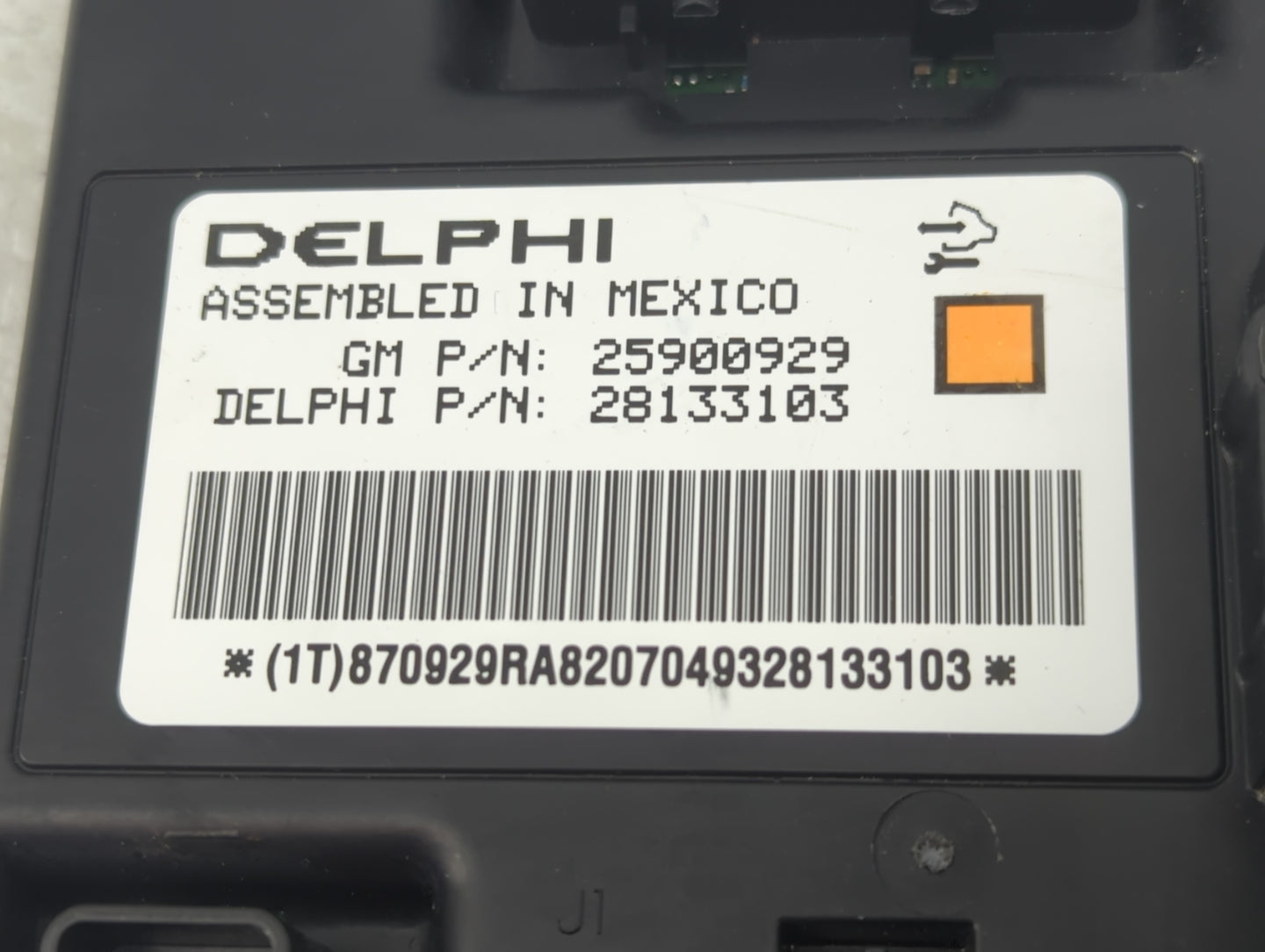 2007-2012 Chevrolet Malibu PCM Engine Control Computer ECU ECM PCU OEM P/N:25900929 Fits Fits 2007 2008 2009 2010 2011 2012 