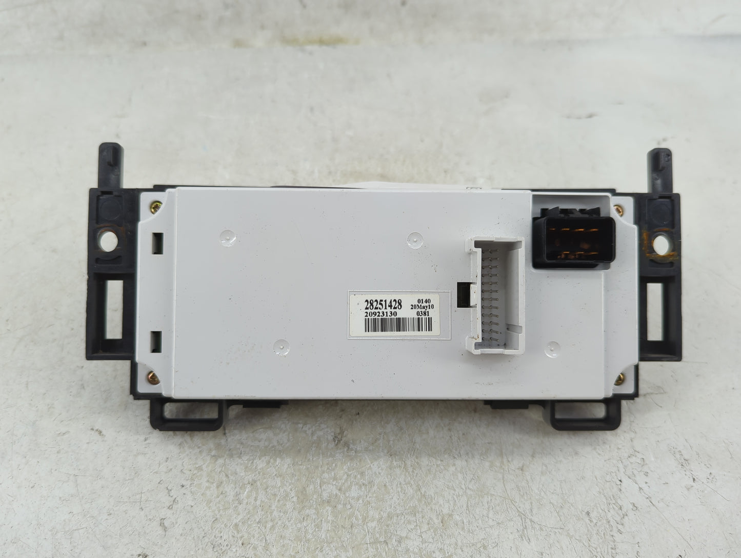 2008-2012 Chevrolet Malibu Climate Control Module Temperature AC/Heater Replacement P/N:20923130 28251428 Fits OEM Used Auto