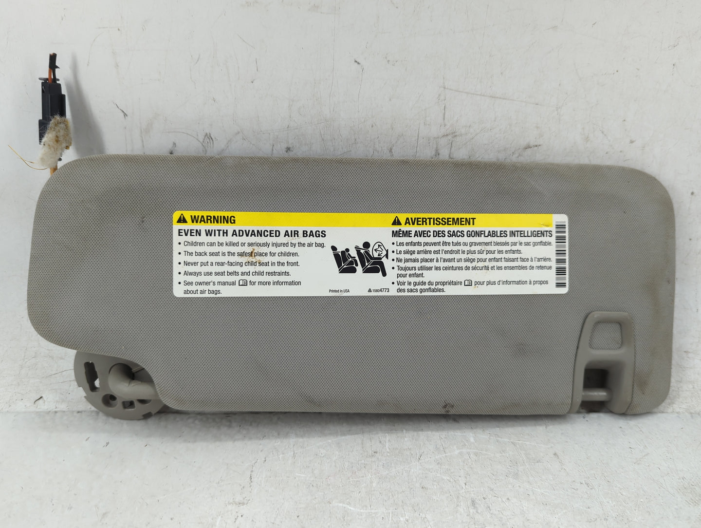 2004-2012 Chevrolet Malibu Sun Visor Shade Replacement Driver Left Mirror Fits Fits 2004 2005 2008 2009 2010 2011 2012 OEM U