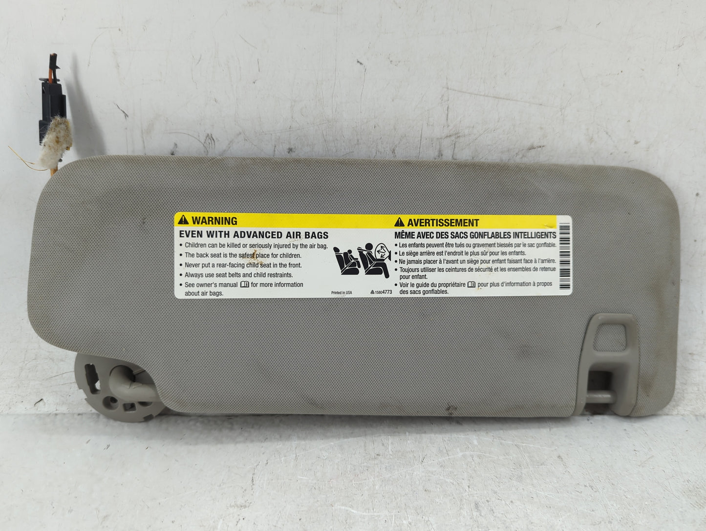 2004-2012 Chevrolet Malibu Sun Visor Shade Replacement Driver Left Mirror Fits Fits 2004 2005 2008 2009 2010 2011 2012 OEM U