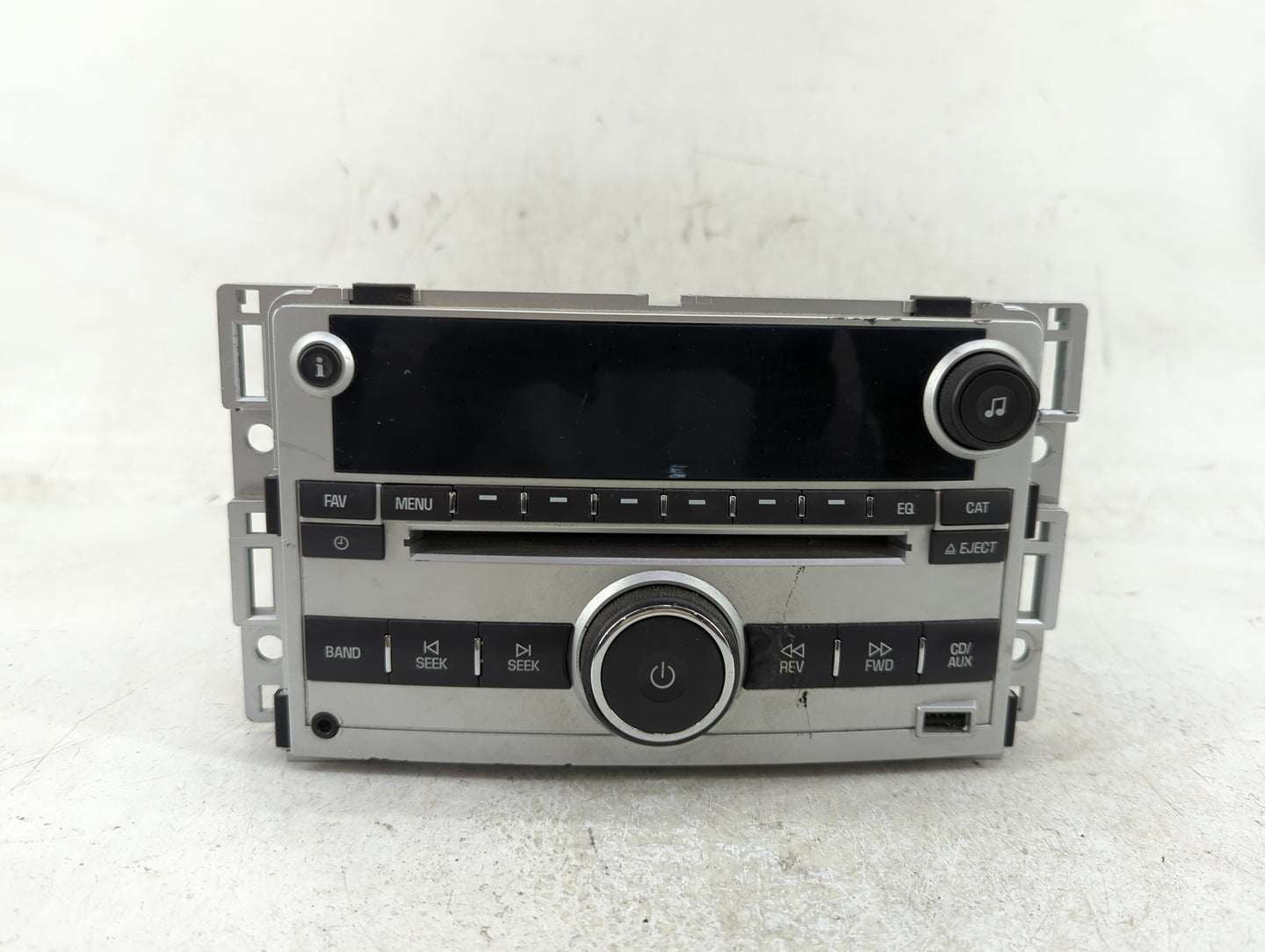 2009-2012 Chevrolet Malibu Radio AM FM Cd Player Receiver Replacement P/N:20940843 Fits Fits 2009 2010 2011 2012 OEM Used Au