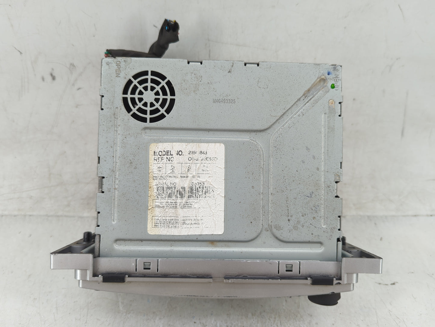 2009-2012 Chevrolet Malibu Radio AM FM Cd Player Receiver Replacement P/N:20940843 Fits Fits 2009 2010 2011 2012 OEM Used Au