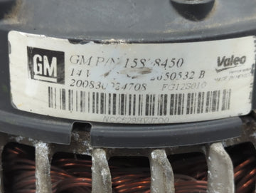 2008-2012 Chevrolet Malibu Alternator Replacement Generator Charging Assembly Engine OEM P/N:15828450 Fits OEM Used Auto Parts