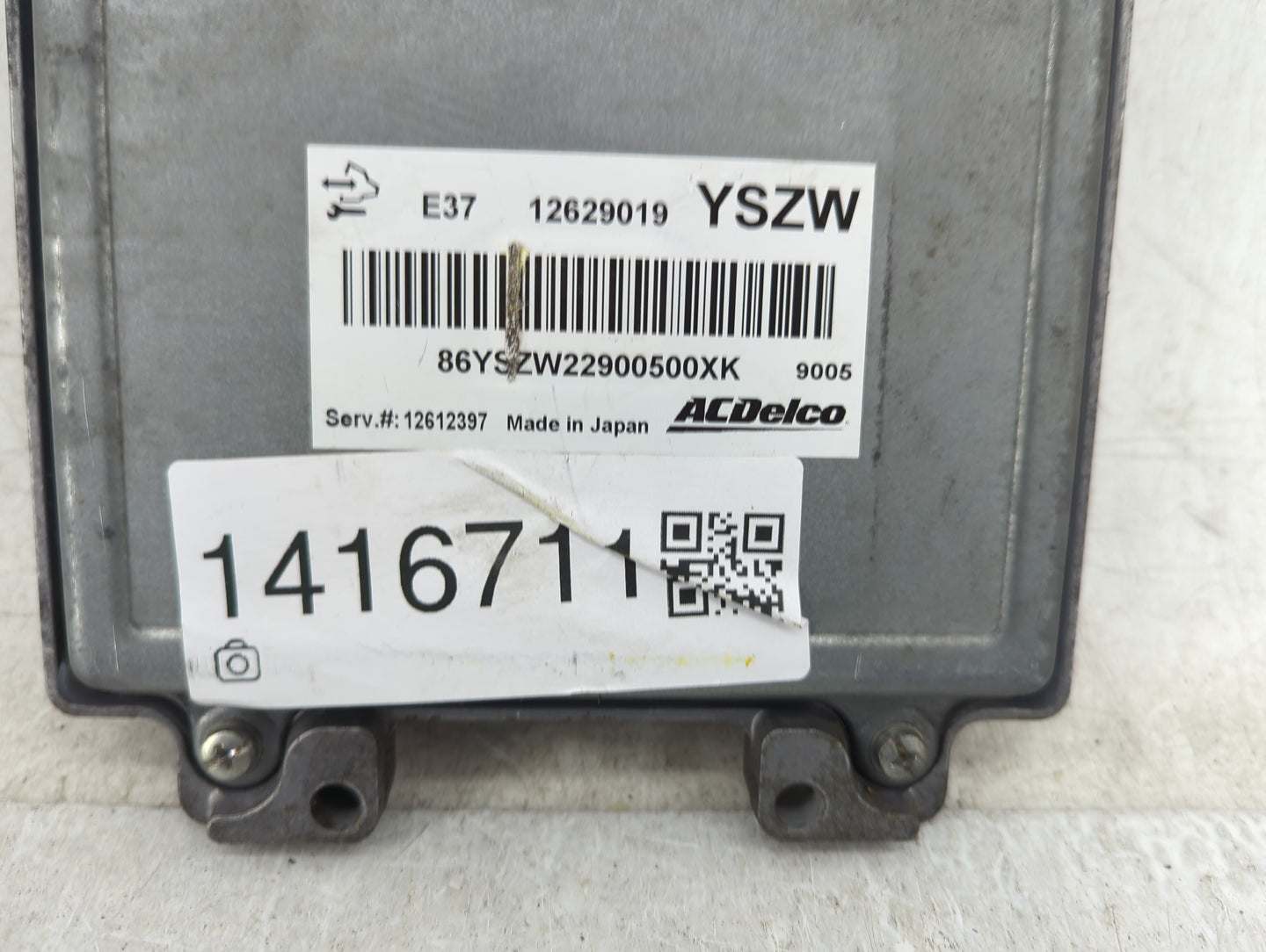 2007-2012 Chevrolet Malibu PCM Engine Control Computer ECU ECM PCU OEM P/N:12629019 Fits Fits 2007 2008 2009 2010 2011 2012 