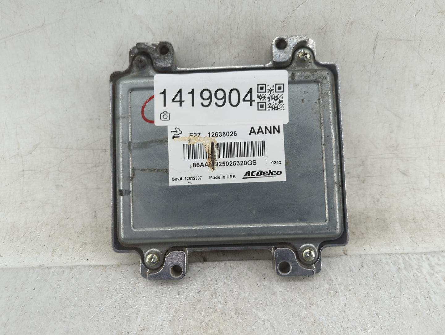 2007-2012 Chevrolet Malibu PCM Engine Control Computer ECU ECM PCU OEM P/N:12638026 Fits Fits 2007 2008 2009 2010 2011 2012 